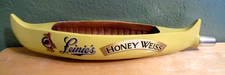 LEINENKUGEL LEINIES HONEY WEISS CANOE BEER TAP HANDLE 13 1/2
