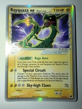 The Pokémon Company Rayquaza ex (Delta Species) 97/101 EX Dragon Frontiers Holo picture