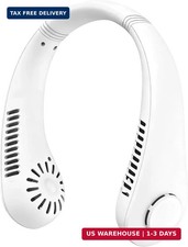 Rechargeable Bladeless Neck Fan, Portable Fan with 3 speeds | USB rechargeable w picture