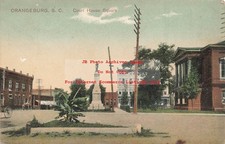 SC, Orangeburg, South Carolina, Court House Square, 1910 PM, Doyles Pub No 7970 picture