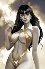 VAMPIRELLA #1 - JUSTINE FLORENTINO VIRGIN VARIANT COVER B KNIGHT OF COMICS C2E2 picture