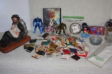 Huge Reseller Estate Lot - Vintage Matchbooks, Action Figures, Ashtrays & More picture