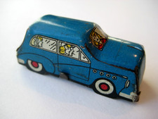 VINTAGE Tin Litho SEDAN CAR Cracker Jack Toy Prize Miniature Marx? picture