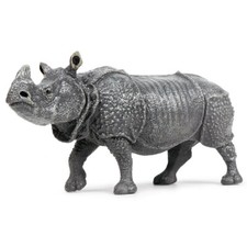 Indian Great Rhino Simulation Animal World Model Wild Rhinoceros Animal Model picture