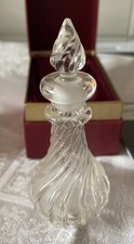 Vintage Studio glass by Eric White - perfume bottle boxed and signed. VGC 4 ins picture