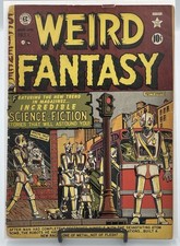 Vintage EC Comics Weird Fantasy #6 1951 Golden Age Sci-Fi Comic Book picture