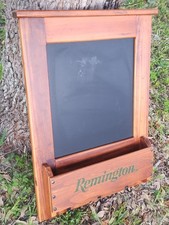 Remington Hunting Lodge Knotty Pine ~ Chalk Board~Key And Coat Hooks~Mail Drop picture