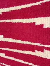 Navajo Rug Native American Indian Weaving Classic Revival Mini Sarape Chris Bia picture