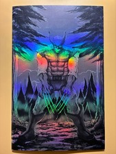 RZP Wolverine Absolute Batman #1 Homage B&W Foil Snikt Blind Bag Variant #10/25 picture