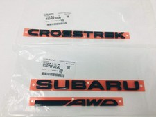 Subaru Crosstrek AWD Rear Tailgate Letter Marker Set Genuine OEM picture