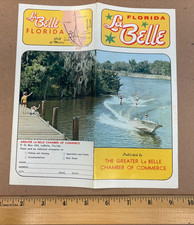 hh  Vintage 1960's Come Visit & Come Live in LA BELLE Florida Brochure picture
