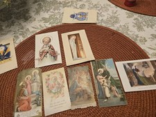 Vintage Holy Prayer Card Virgin Mary Religious Christian Gift C96 picture