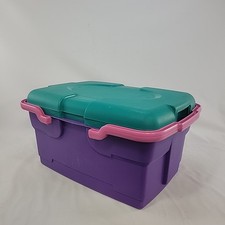 Contico Sewing Storage Box Tote Vintage 90's 16