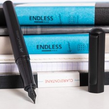 Faber-Castell Hexo Fountain Pen - Matte Black picture