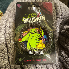 Disney D23 2023 Halloween Limited Edition Oogie Boogie NBC Single Pin picture