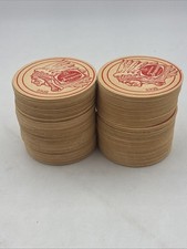 90 Vintage Iroquois Beer & Ale coasters 1842 International Breweries Inc Buffalo picture