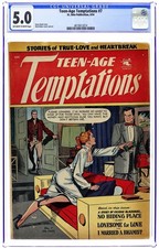 Teen-Age Temptations #7 CGC 5.0 1954 4619412014 picture