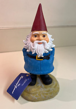 Travelocity Roaming Gnome Resin Figure with Tags, ~8