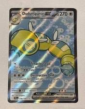 Pokémon TCG Dudunsparce EX 178/159 Sv09: Journey Together Holo Ultra Rare NM picture
