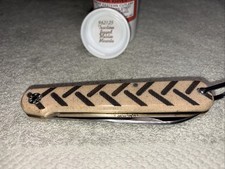 GEC Great Eastern Cutlery 96 Farm & Field Tractor Knife Muslin Micarta picture