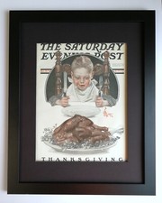 Saturday Evening Post November 29, 1919 JC Leyendecker Thanksgiving Cover Framed picture