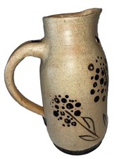 Nice Vintage Lundberg Pottery Picture Vase Dandelions picture