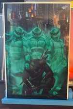 TMNT The Last Ronin Linebreakers #1 and #2 by Aaron Bartling (NM) - HTF picture