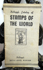 Kellogg's Battle Creek Michigan PEP Collecting Stamps Philatelic Catalog Harris picture