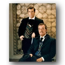 Mel Gibson James Garner Photo 8x10 Maverick Film Set 1994 Richard Donner picture
