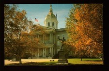 POSTCARD : NEW HAMPSHIRE - CONCORD NH - STATE CAPITOL BUILDING picture