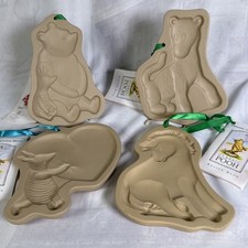 Vintage Brown Bag Co Classic Winnie The Pooh Cookie Molds (Lot Of 4) picture