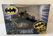 DEFECTIVE VTG Batman Alarm Clock Valdawn Time And Bat Signal Projector   G3D picture