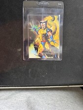 1996 Marvel Masterpieces Double Impact card #6 of 6 (Wolverine & Venom) picture
