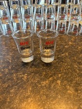 NEW Official Cuervo UFC  Shot Glasses 1.5oz set of 2 collectible gift heavy picture