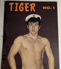 TIGER #1 1965 PHYSIQUE ART MAGAZINE PHOTOGRAPHY & CULTURE GAY Interest picture