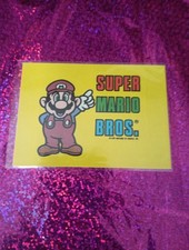 1989 Topps Nintendo Game Tip Stickers #11 Super Mario Bros - Retro Gaming NES picture