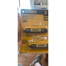 DEWALT 2 pack 20V MAX Battery pack new in package picture