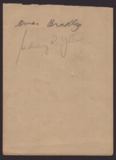 OMAR N. BRADLEY - SIGNATURE(S) WITH CO-SIGNERS picture