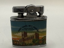 Vintage 1950s Dura Light West Point USMA Cadet Chapel Lighter Japan picture