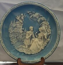Vintage Cameo Plate Shall I Compare Thee To A Summers Day Incolay Studies Calif picture