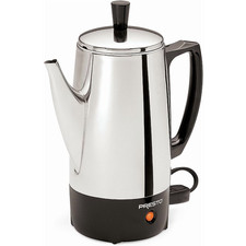 Presto 02822 Stainless Steel 6-Cup Electric Coffee Percolator picture