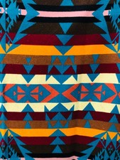 Authentic Western Umatilla Indian Pendleton Beaver State Cayuse Wool Blanket picture