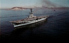 Postcard USS Valley Forge LPH-8 Fast Attack Carrier picture