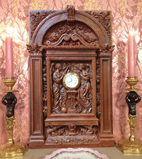 rms TITANIC Clock-White Star Line- with architectural surround picture