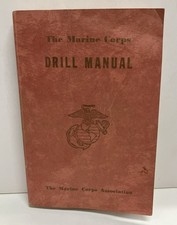 1956 The Marine Corps Drill Manual - 2nd Edition Quantico VA USMC Headquarters picture