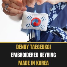 Korean Flag Keyring Denny Taegeukgi Embroidered MU:DS Team Korea Limited Edition picture
