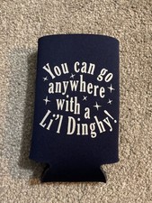 Rare Narragansett Brewery Li’l Dinghy Beer Bottle Can Coozie Koozie picture
