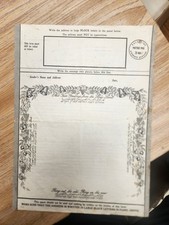 1947 Palestine Airgraph 25 Mils on British Mandate Salary Document Jaffa picture