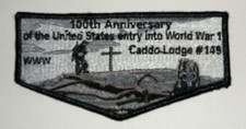 OA CADDO LODGE 149 BSA NORWELA PATCH 2 2019 US ARMY 100TH ANN WORLD WAR 1 FLAP picture