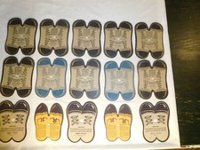 15 Scarce Vintage Made in USA Perplexing Balloon Novelty Die-Cut Balloon Shoes picture